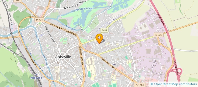 localisation de l'entreprise MADAME VALERIE DAUSQUE  EU