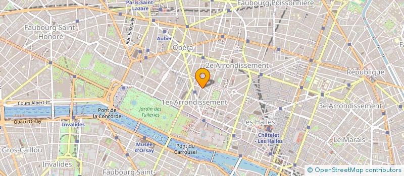 localisation de l'entreprise MADAME VALERIE DE LA ROCHEBROCHARD  PARIS