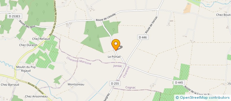 localisation de l'entreprise MADAME VALERIE DE PLECKER  BAIGNES-SAINTE-RADEGONDE