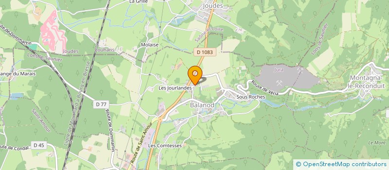 localisation de l'entreprise MADAME VALERIE DE SOLA à BALANOD