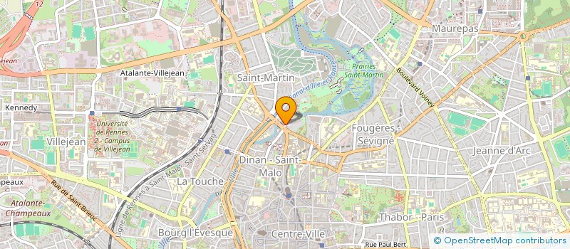 localisation de l'entreprise MADAME VALERIE DECOBECQ à RENNES