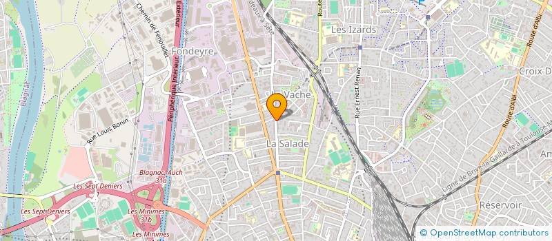localisation de l'entreprise MADAME VALERIE DEFER à TOULOUSE