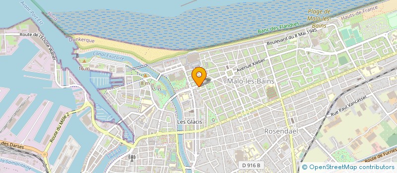localisation de l'entreprise MADAME VALERIE DEFOSSEZ à DUNKERQUE