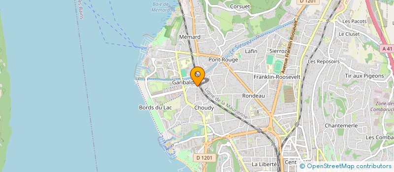 localisation de l'entreprise MADAME VALERIE DEGROISSE à AIX-LES-BAINS