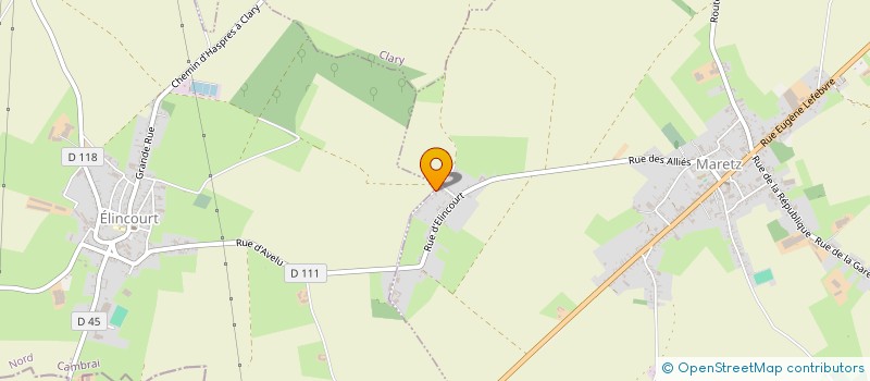 localisation de l'entreprise MADAME VALERIE DELAMARE  MARETZ