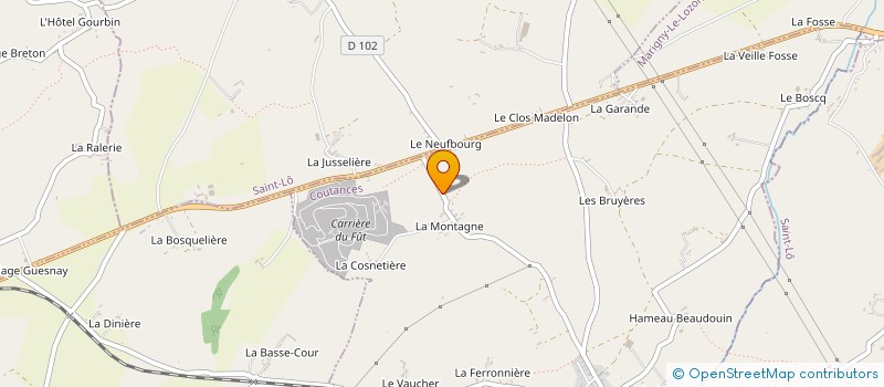 localisation de l'entreprise MADAME VALERIE DELANGE  MARIGNY-LE-LOZON