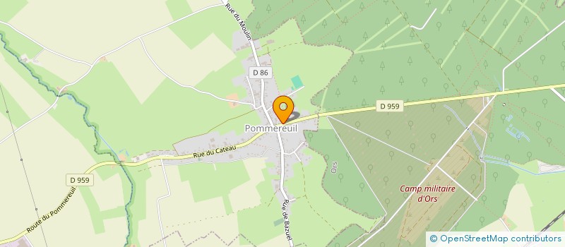 localisation de l'entreprise MADAME VALERIE DELATTRE  POMMEREUIL