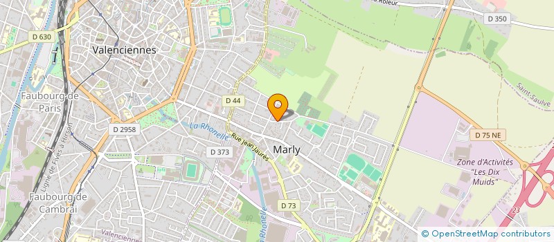 localisation de l'entreprise MADAME VALERIE DELCROIX  MARLY