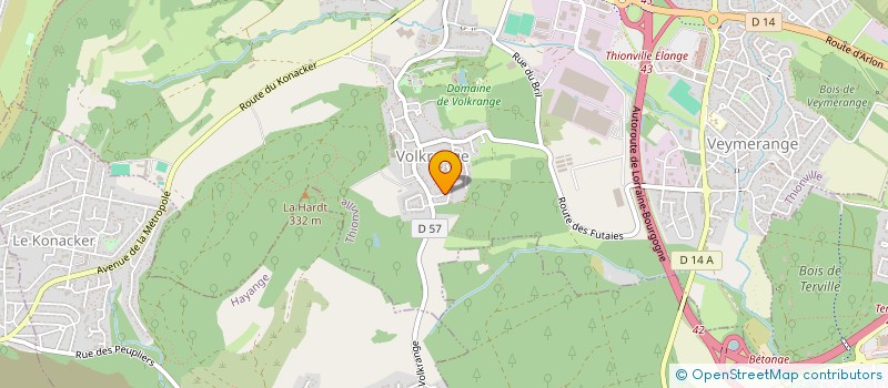 localisation de l'entreprise MADAME VALERIE DELCROS  THIONVILLE