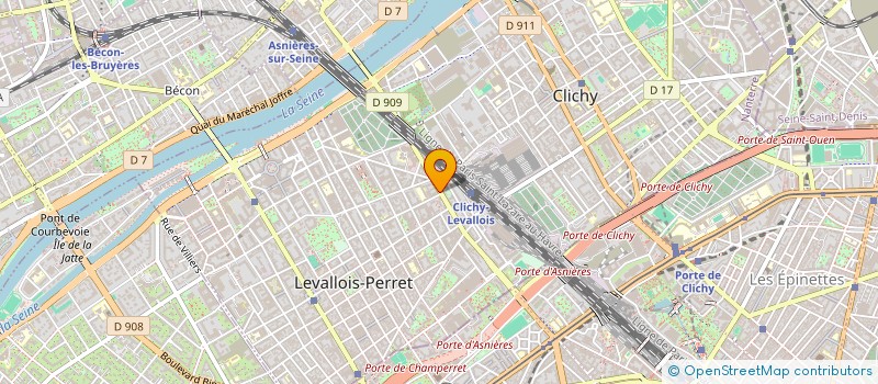 localisation de l'entreprise MADAME VALERIE DELIZY à LEVALLOIS-PERRET
