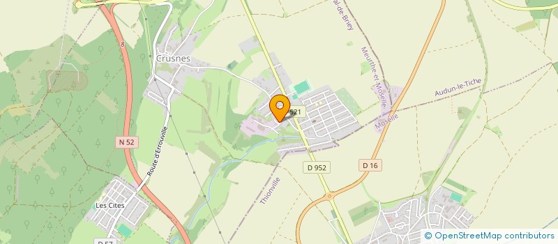 localisation de l'entreprise MADAME VALERIE DELLANDREA  CRUSNES