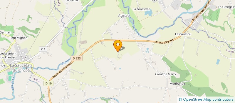 localisation de l'entreprise MADAME VALERIE DELMAS  CASTELMAYRAN