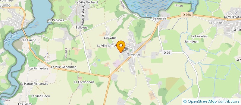 localisation de l'entreprise MADAME VALERIE DELMOTTE  BEAUSSAIS-SUR-MER