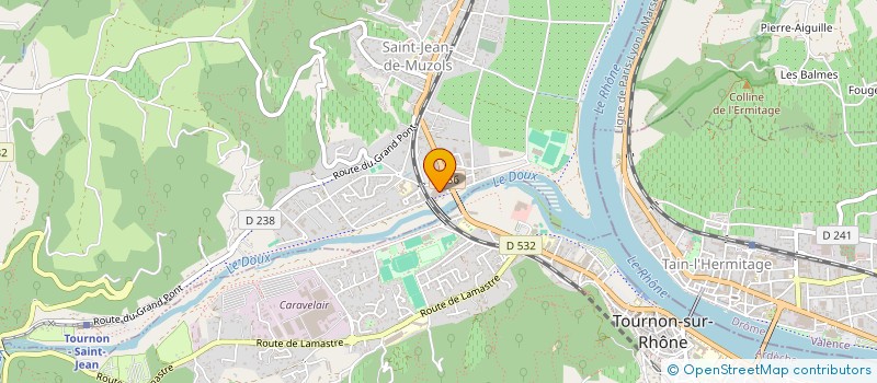 localisation de l'entreprise MADAME VALERIE DELOMENIE à SAINT-JEAN-DE-MUZOLS