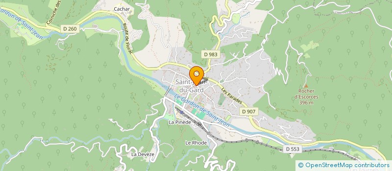 localisation de l'entreprise MADAME VALERIE DELORD  SAINT-JEAN-DU-GARD