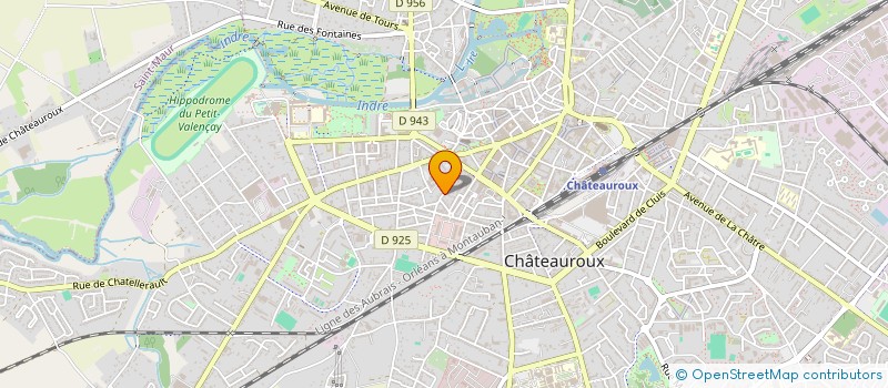 localisation de l'entreprise MADAME VALERIE DEMAISON à CHATEAUROUX