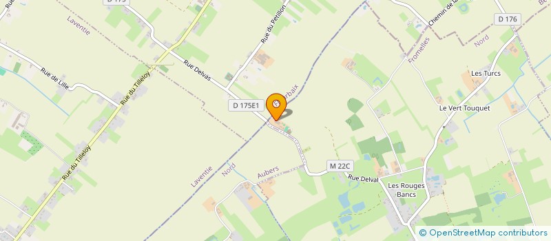 localisation de l'entreprise MADAME VALERIE DEMARTHE  FROMELLES