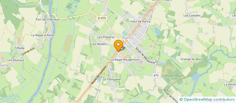 localisation de l'entreprise MADAME VALERIE DENAIS  HAUTS DE BIENNE