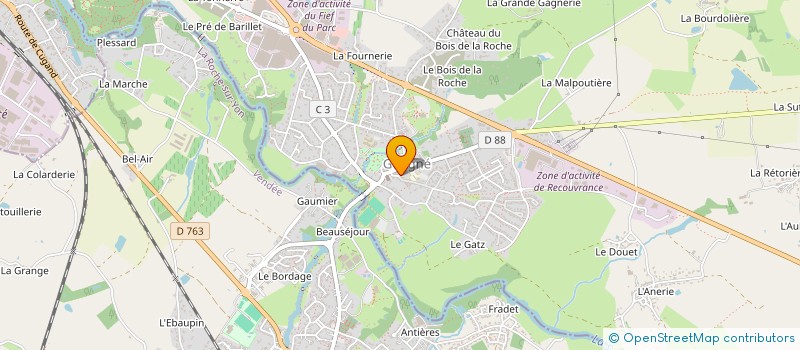 localisation de l'entreprise MADAME VALERIE DENIGOT à GETIGNE