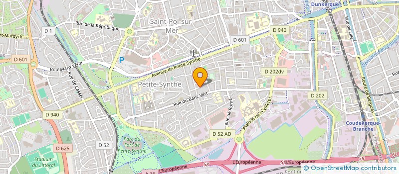 localisation de l'entreprise MADAME VALERIE DEPAUW à DUNKERQUE
