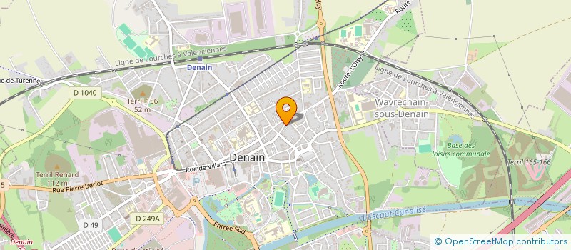 localisation de l'entreprise MADAME VALERIE DEPREZ  DENAIN