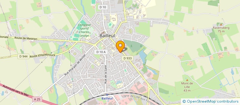 localisation de l'entreprise MADAME VALERIE DEPUYDT à BAILLEUL
