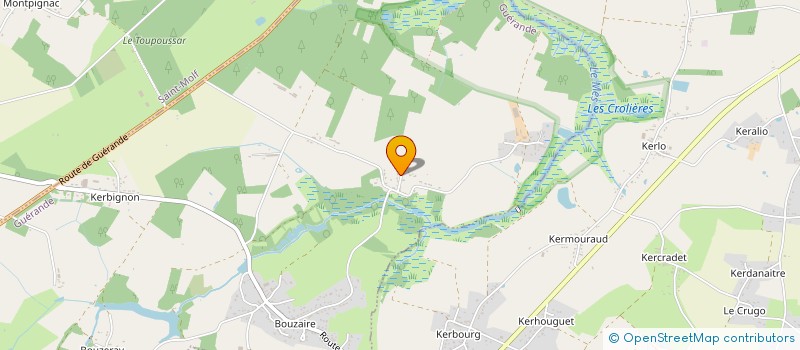 localisation de l'entreprise MADAME VALERIE DERNONCOURT  GUERANDE