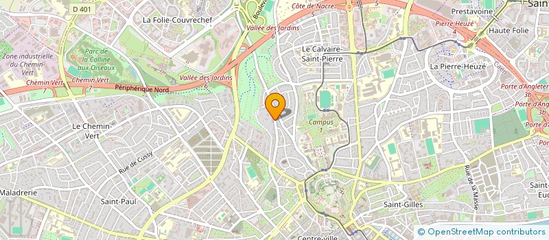 localisation de l'entreprise MADAME VALERIE DESCHAMPS à CAEN
