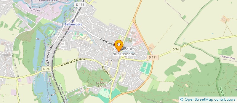 localisation de l'entreprise MADAME VALERIE DESERT  BALLANCOURT-SUR-ESSONNE