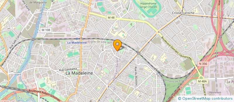 localisation de l'entreprise MADAME VALERIE DESIERE à MARCQ-EN-BARŒUL