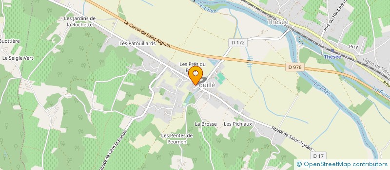 localisation de l'entreprise MADAME VALERIE DESMONT à POUILLE