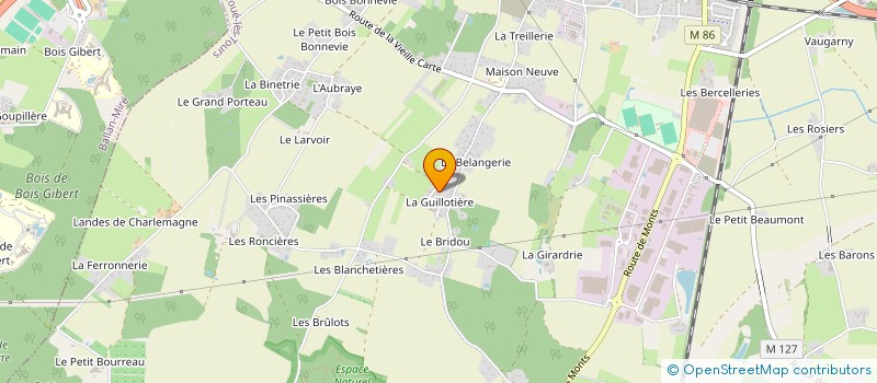 localisation de l'entreprise MADAME VALERIE DESNEUX  JOUE-LES-TOURS