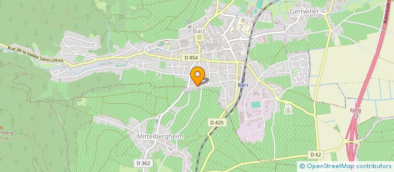 localisation de l'entreprise MADAME VALERIE DESNOS  BARR