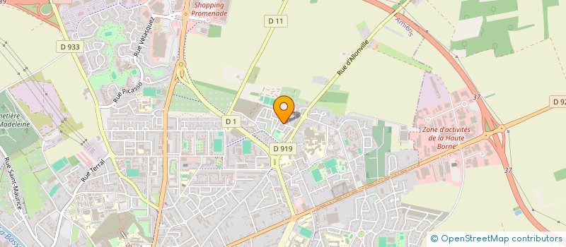 localisation de l'entreprise MADAME VALERIE DETREZ à AMIENS