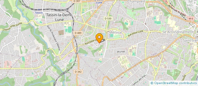 localisation de l'entreprise MADAME VALERIE DEVERMELLE  LYON