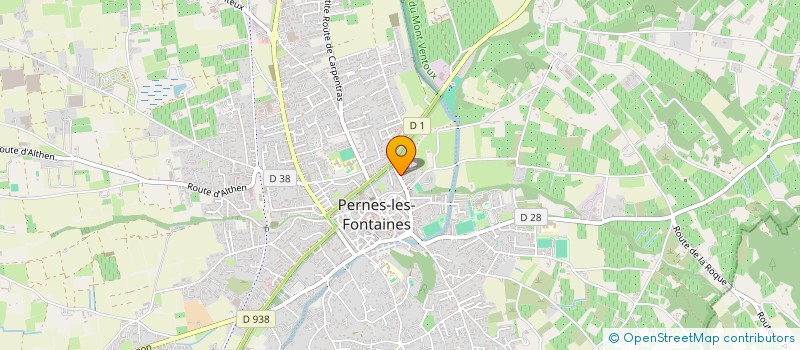 localisation de l'entreprise MADAME VALERIE DI BIAGI  PERNES-LES-FONTAINES