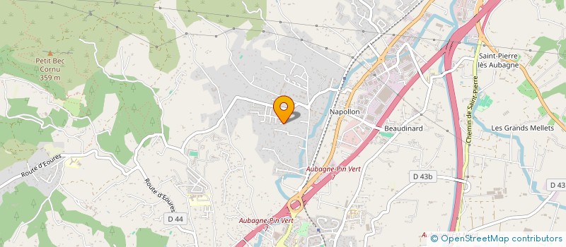 localisation de l'entreprise MADAME VALERIE DIDIER à AUBAGNE