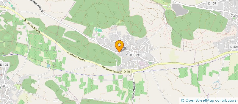 localisation de l'entreprise MADAME VALERIE DIMICOLIS  CAVEIRAC