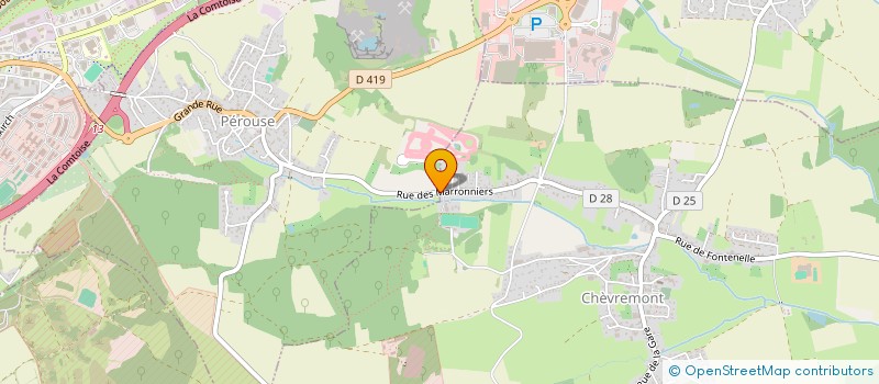 localisation de l'entreprise MADAME VALERIE DIRAND  DENNEY