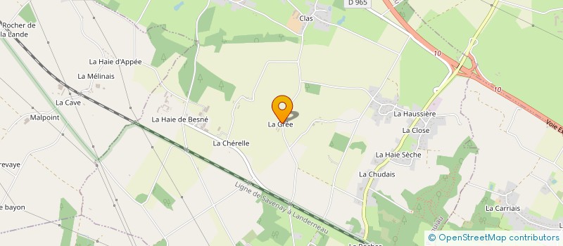 localisation de l'entreprise MADAME VALERIE DOCEUL  LAVAU-SUR-LOIRE