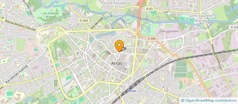 localisation de l'entreprise MADAME VALERIE DOFFOU à ARRAS