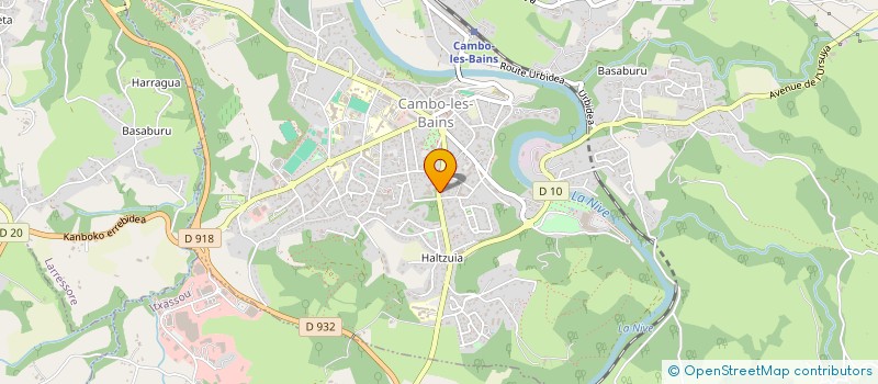 localisation de l'entreprise MADAME VALERIE DOHMEN à CAMBO-LES-BAINS