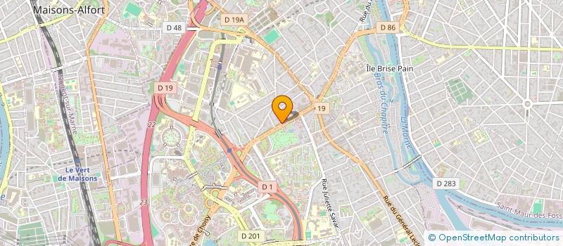 localisation de l'entreprise MADAME VALERIE DOKHAN  CRETEIL