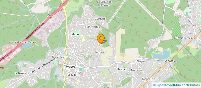 localisation de l'entreprise MADAME VALERIE DOLBEAU  CESTAS