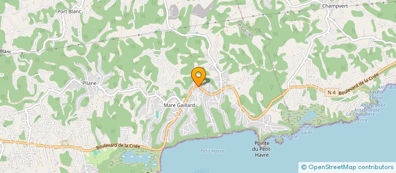 localisation de l'entreprise MADAME VALERIE DOMETILE  LE GOSIER