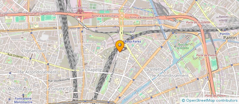 localisation de l'entreprise MADAME VALERIE DORE  PARIS