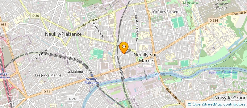 localisation de l'entreprise MADAME VALERIE DORNON à NEUILLY-SUR-MARNE