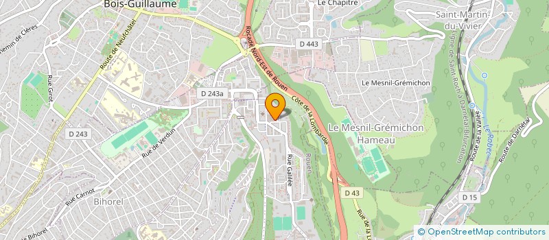 localisation de l'entreprise MADAME VALERIE DOUBLET à ROUEN