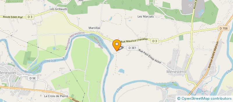 localisation de l'entreprise MADAME VALERIE DOUSSIN  MONTPON-MENESTEROL
