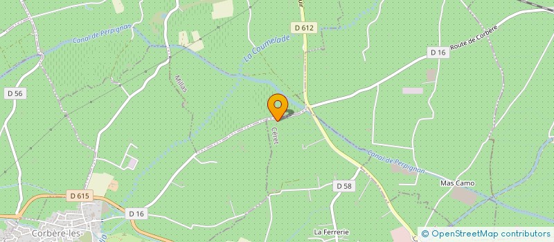 localisation de l'entreprise MADAME VALERIE DOUTRES  CAMELAS